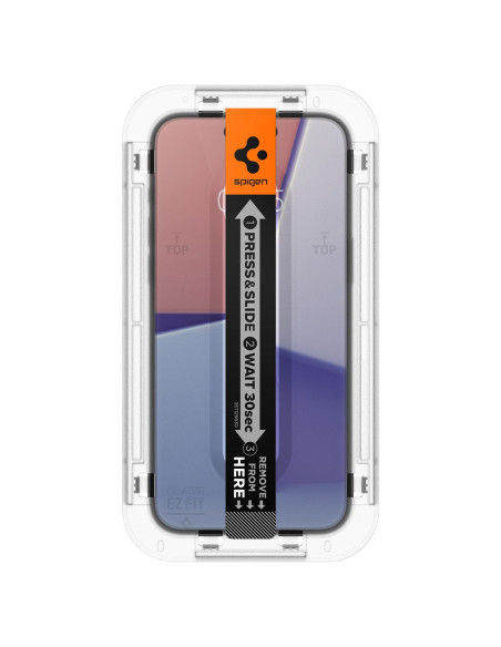 Spigen Agl06903 Ochraniacz Na Ekran / Tył Telefonu Przezroczysta Ochrona Ekranu Apple 2 Szt.