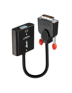 Lindy 38189 Adapter Kablowy 0,1 M Dvi-D Vga (D-Sub) Czarny 2