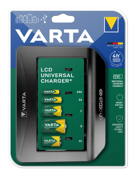 Varta Universal Charger+ Ładowarka Akumulatorów Prąd Przemienny