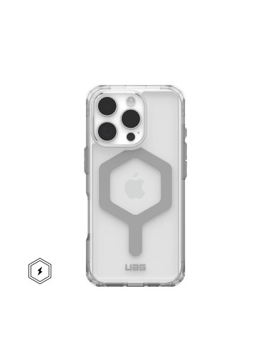 Urban Armor Gear Plyo Pokrowiec Na Telefon Komórkowy 16 Cm (6.3") Srebrny, Przezroczysty