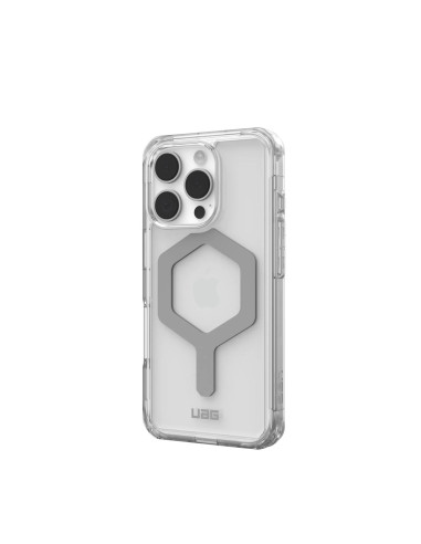 Urban Armor Gear Plyo Pokrowiec Na Telefon Komórkowy 16 Cm (6.3") Srebrny, Przezroczysty