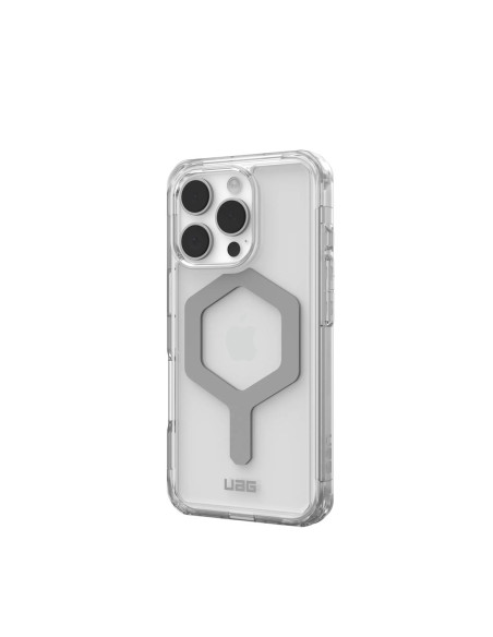 Urban Armor Gear Plyo Pokrowiec Na Telefon Komórkowy 16 Cm (6.3") Srebrny, Przezroczysty