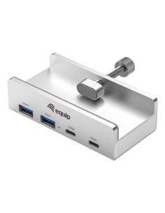 Equip 128967 Huby I Koncentratory Usb 3.2 Gen 1 (3.1 Gen 1) Type-A 5000 Mbit/S Aluminium