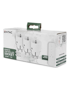 Entac Es-3S-Rc Adapter Wtyczek Zasilających Biały 2