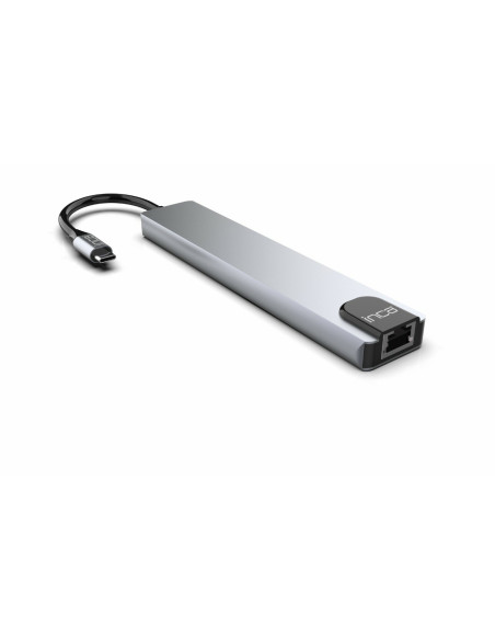 Inca Itpc-7T Huby I Koncentratory Usb Type-C 1000 Mbit/S Aluminium