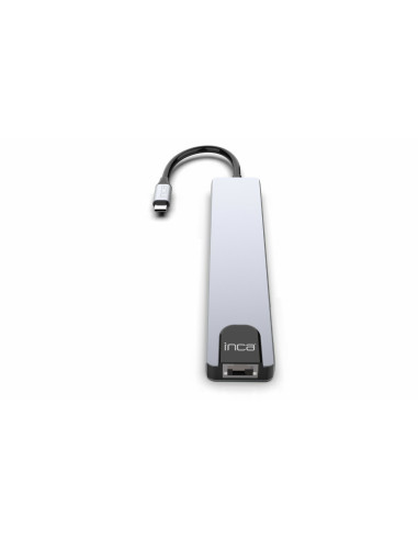 Inca Itpc-7T Huby I Koncentratory Usb Type-C 1000 Mbit/S Aluminium