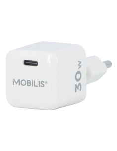 Mobilis 001383 Ładowarka Do Urządzeń Przenośnych Uniwersalne Biały Prąd Przemienny Szybkie Ładowanie Wewnętrzna