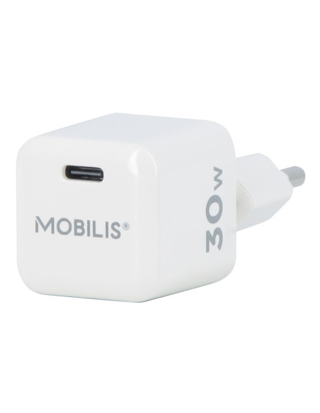 Mobilis 001383 Ładowarka Do Urządzeń Przenośnych Uniwersalne Biały Prąd Przemienny Szybkie Ładowanie Wewnętrzna
