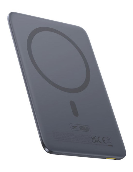 Baseus Picogo Ultra-Slim 5000 Mah Bezprzewodowe Ładowanie Szary