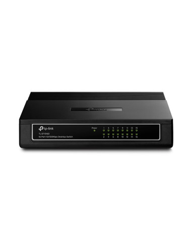 Tp-Link Tl-Sf1016D Przełącznik Sieciowy Fast Ethernet (10/100) Czarny