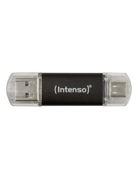 Intenso Twist Line Pamięć Usb 128 Gb Usb Type-A / Usb Type-C 3.2 Gen 1 (3.1 Gen 1) Antracyt