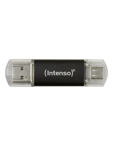 Intenso Twist Line Pamięć Usb 128 Gb Usb Type-A / Usb Type-C 3.2 Gen 1 (3.1 Gen 1) Antracyt