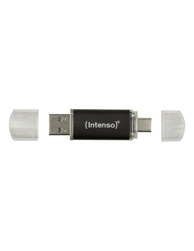 Intenso Twist Line Pamięć Usb 128 Gb Usb Type-A / Usb Type-C 3.2 Gen 1 (3.1 Gen 1) Antracyt