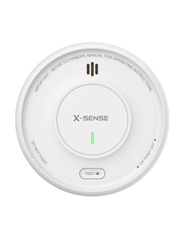 X-Sense Xs0D-Mr Inteligentny Czujnik Dymu Detektor Tlenku Węgla Interconnectable Połączenia Bezprzewodowe