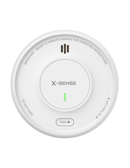 X-Sense Xs0D-Mr Inteligentny Czujnik Dymu Detektor Tlenku Węgla Interconnectable Połączenia Bezprzewodowe
