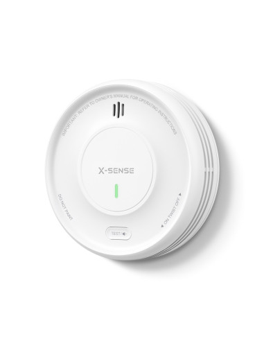 X-Sense Xs0D-Mr Inteligentny Czujnik Dymu Detektor Tlenku Węgla Interconnectable Połączenia Bezprzewodowe