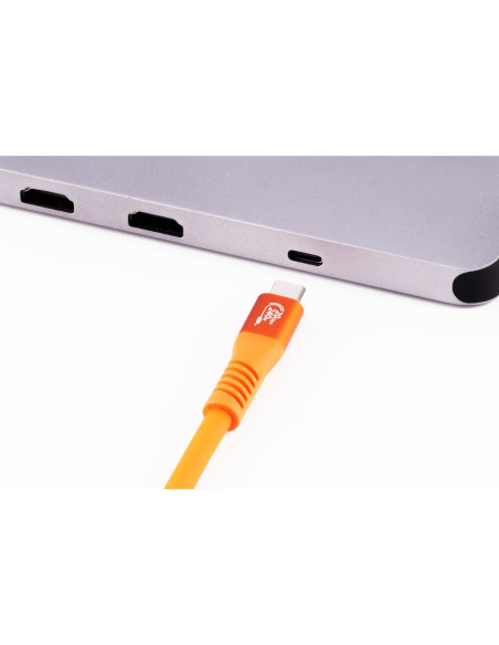 Flexline Fl31-77157 Kabel Usb Usb 3.2 Gen 2X2 1,5 M Usb C 20 Gbit/S 240 W Pomarańczowy