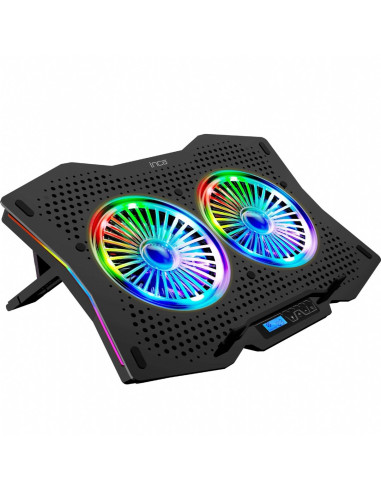 Inca Inc-606Tgs Podkładka Chłodząca Do Laptop 45,7 Cm (18") 1200 Rpm Czarny