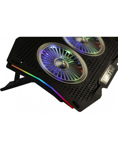 Inca Inc-606Tgs Podkładka Chłodząca Do Laptop 45,7 Cm (18") 1200 Rpm Czarny