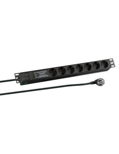 Efb Elektronik Ek631De.3 Rozgałęziacz 2 M 7 X Gniazdo Sieciowe Wewnętrzna Czarny