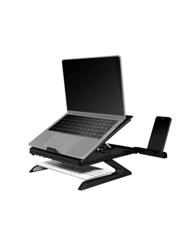 Logilink Aa0133 Stojak Na Laptop Podstawka Na Notebooka Czarny 40,6 Cm (16")