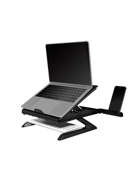 Logilink Aa0133 Stojak Na Laptop Podstawka Na Notebooka Czarny 40,6 Cm (16")