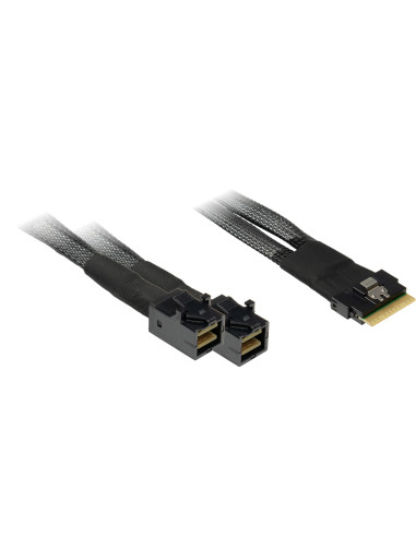 Inter-Tech Sff-8654 8I - 2X Sff-8643 24 Gbit/S Czarny