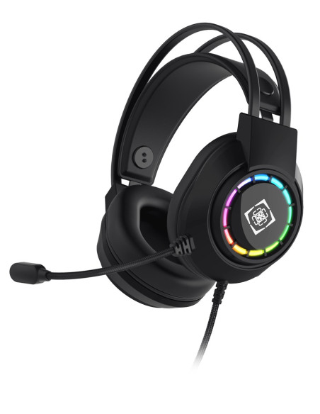 Deltaco Gaming Gam-168 Słuchawki/Zestaw Słuchawkowy Przewodowa Opaska Na Głowę Usb Typu-A Czarny
