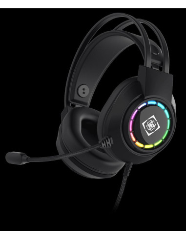 Deltaco Gaming Gam-168 Słuchawki/Zestaw Słuchawkowy Przewodowa Opaska Na Głowę Usb Typu-A Czarny