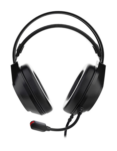 Deltaco Gaming Gam-168 Słuchawki/Zestaw Słuchawkowy Przewodowa Opaska Na Głowę Usb Typu-A Czarny