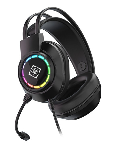 Deltaco Gaming Gam-168 Słuchawki/Zestaw Słuchawkowy Przewodowa Opaska Na Głowę Usb Typu-A Czarny
