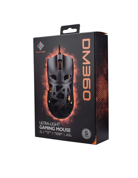 Deltaco Gaming Gam-187 Myszka Oburęczny Usb Typu-A Optyczny 12400 Dpi