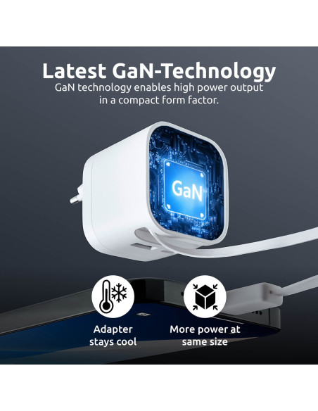 Intenso 7806520 Adapter Zasilający/ Inwentor Wewnętrzna 65 W Czarny
