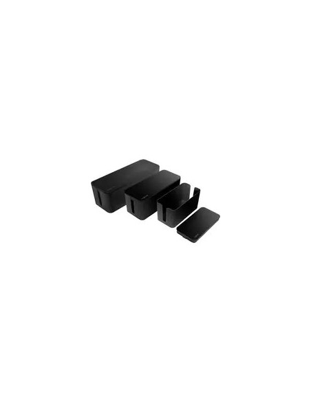 Logilink Kab0077 Organizator Na Kable Uniwersalne Skrzynka Kablowa Czarny 3 Szt.