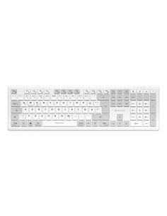 Sharkoon Officepal K30W Wh Klawiatura Dom/Biuro Usb Qwertz Niemiecki Biały 2