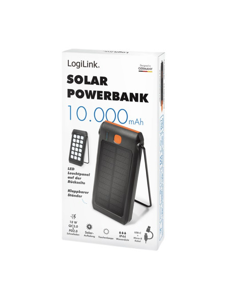 Logilink Pa0273 Bank Mocy 10000 Mah Czarny