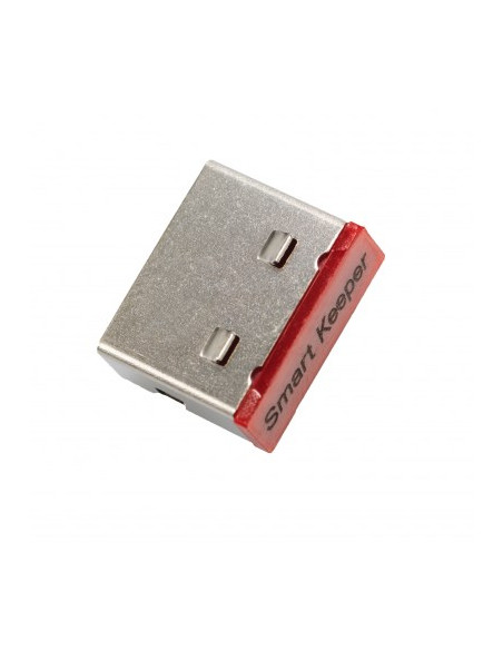 Smartkeeper Csk-Pc01P Bloker Portów Blokada Portu Usb Typu-A Czerwony, Stal Nierdzewna Plastik 10 Szt.