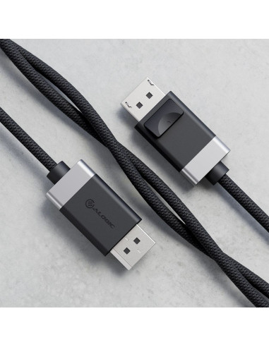 Alogic Fudp2-Sgr Kabel Displayport 2 M Szary, Czarny