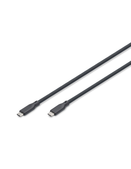 Digitus Kabel Silikonowy Usb, Usb4 Wersja 2.0, Usb 80 Gb/S, 1 M, Czarny