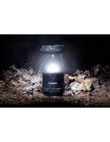 Varta Indestructible L30 Pro Czarny, Przezroczysty Latarka Ręczna Led
