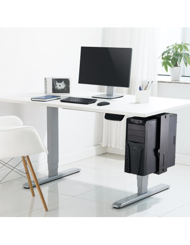 Logilink Eo0030 Uchwyt Do Komputera Uchwyt Procesora Pod Biurkiem Czarny