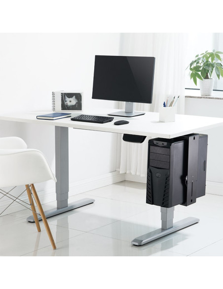 Logilink Eo0030 Uchwyt Do Komputera Uchwyt Procesora Pod Biurkiem Czarny