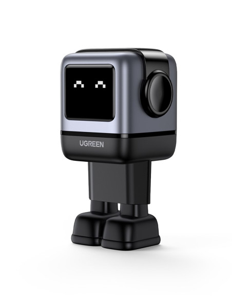 Ugreen Nexode Rg 65W 3-Port Gan Komputer Przenośny, Telefon Komórkowy, Laptop, Power Bank, Telefon Szary Prąd Przemienny Szybkie