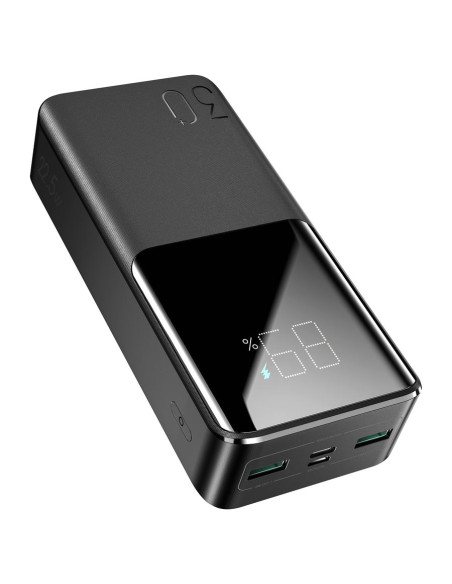 Joyroom Jr-Qp193 Bank Mocy Litowo-Polimerowy (Lipo) 30000 Mah Czarny