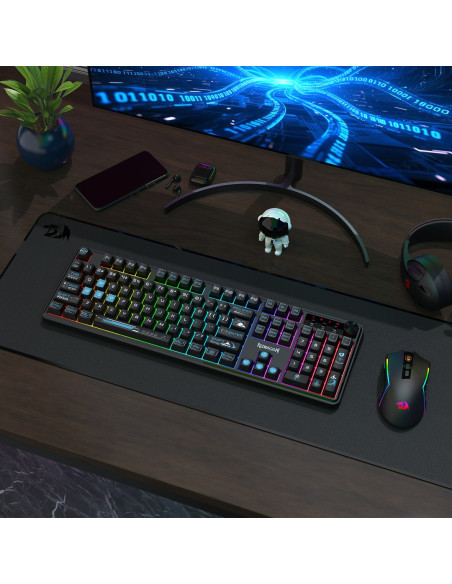 Redragon K526Bb-Wl Klawiatura Czarny