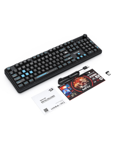 Redragon K526Bb-Wl Klawiatura Czarny
