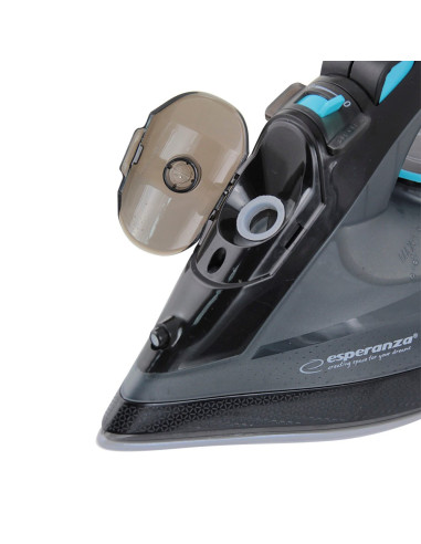 Esperanza Ehi010  Żelazko Parowe Płyta Ceramiczna Szary, Czarny 2600 W