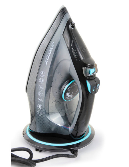 Esperanza Ehi010  Żelazko Parowe Płyta Ceramiczna Szary, Czarny 2600 W