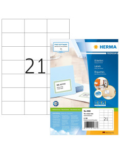 Herma 4668 Etykiet Do Nadruku Biały Samoprzylepne Etykiety Do Drukowania 2