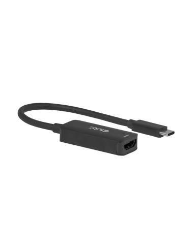 Club3D Cac-2505 Adapter Kablowy 0,12 M Usb Type-C Hdmi + Usb Czarny